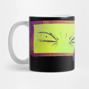 ANGRY EYES  (MOOD GRAFFITI) Mug